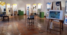 Sala del CENEAM con la muestra